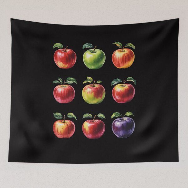 Item preview, Many Kinds Cute Apples Colors For Orchard Harvest Season designed and sold by jewellmeyers.