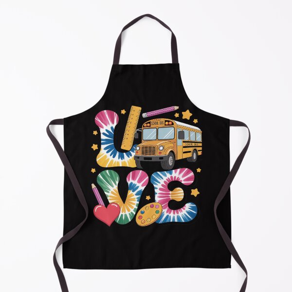 Artikelvorschau, Liebe Apfel Batik Busfahrerleben Schulanfang entworfen und verkauft von jewellmeyers.