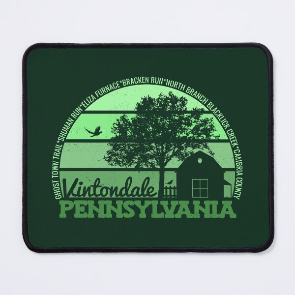 Item preview, Vintondale Pennsylvania Sunset Retro Vintage Local Pride Logo designed and sold by CRHPOD20.
