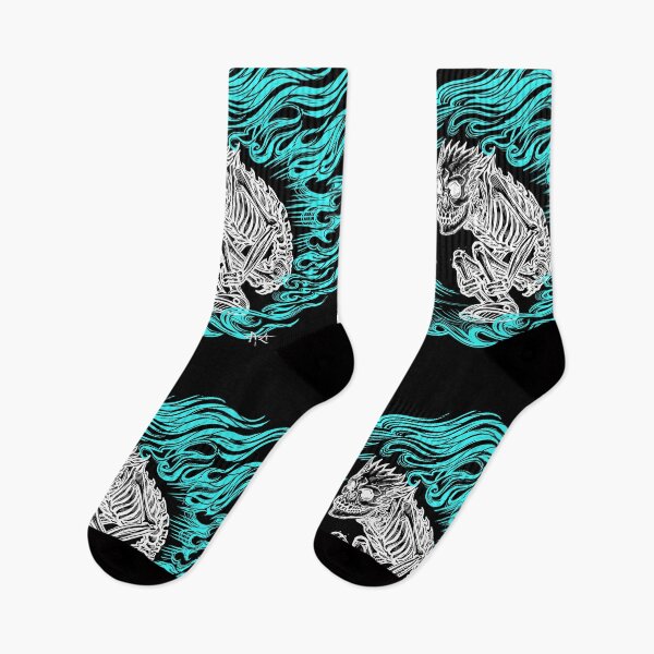 Item preview, skull metor blue designed and sold by UrielCalavera.