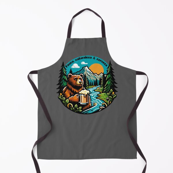 Item preview, El oso amante de la cerveza fría (Spanish Version) designed and sold by Freakture-shop.