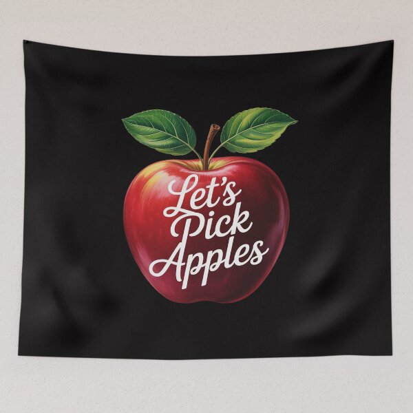 Item preview, Let's Pick Apples Apple Picking Season designed and sold by jewellmeyers.