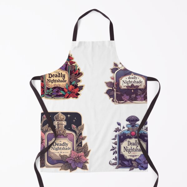 Item preview, Small Deadly Nightshade bottles pack designed and sold by MendaciousMina.