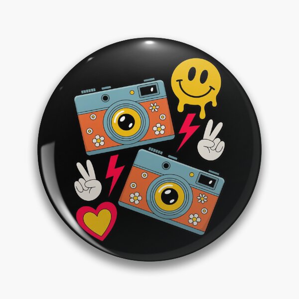 Item preview, Kidcore Aesthetic Camera Fabric Patches Decora Kei designed and sold by joedavila.