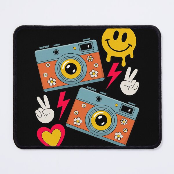 Item preview, Kidcore Aesthetic Camera Fabric Patches Decora Kei designed and sold by joedavila.