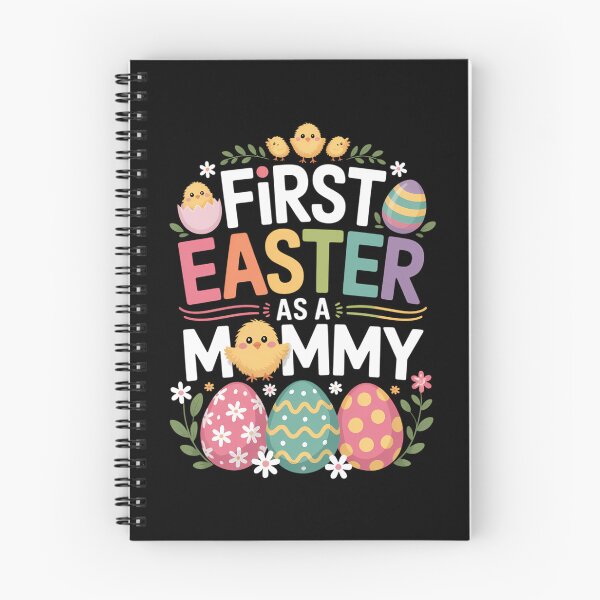 Item preview, Chick Carrot Flowers Eggs Happy First Easter Day As A Mommy designed and sold by FaithAbbott.