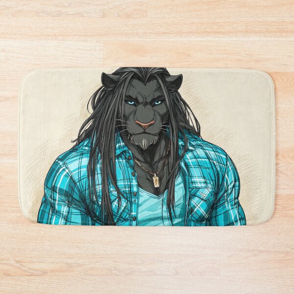 Item preview,  Panther In Plaid designed and sold by JPugliese.