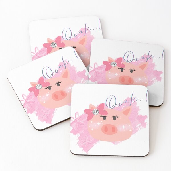 Item preview, Pink Piglet "oink" word designed and sold by Preciousdiamond21.