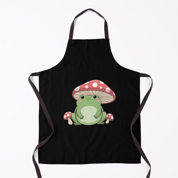Item preview, Frog Cute Frog with Mushroom Hat designed and sold by Morphologiona.