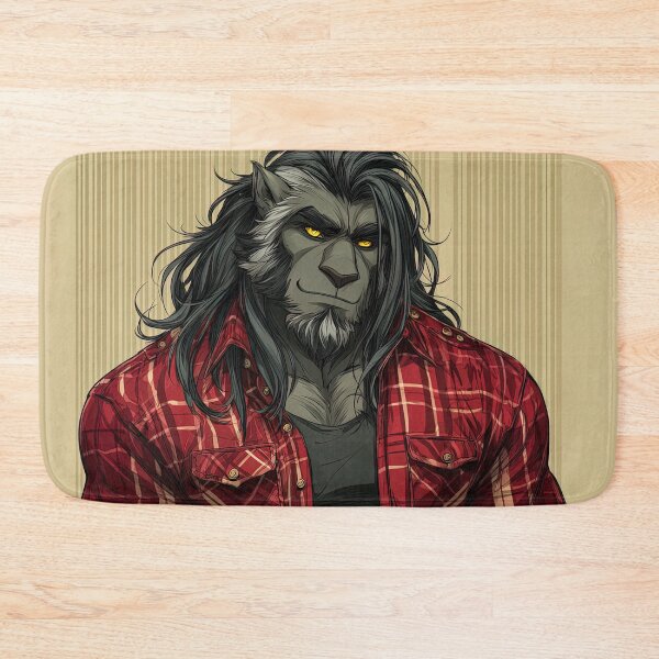 Item preview, Wolf in Red Plaid designed and sold by JPugliese.