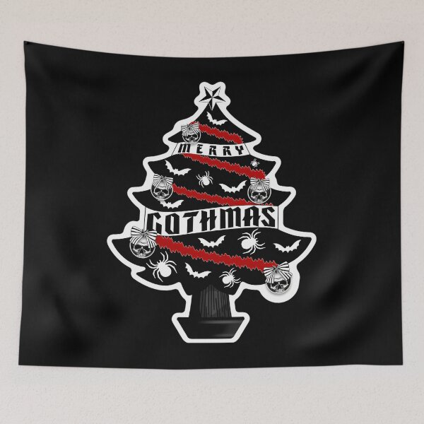 Item preview, Goth Christmas Tree Merry Gothmas designed and sold by zmsewvmxc70.