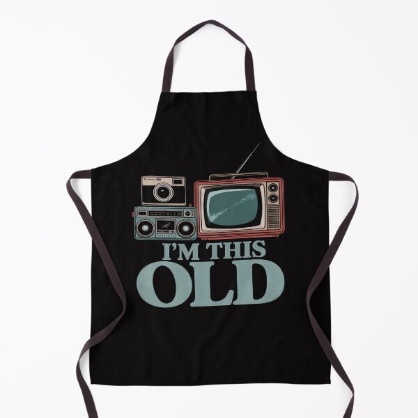 Item preview, I'm This Old TV Boom Box Camera Baby Boomer designed and sold by jewellmeyers.