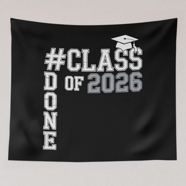 Item preview, #Done Class of 2026 Graduate Senior 2026 Graduation Grad designed and sold by Morphologiona.