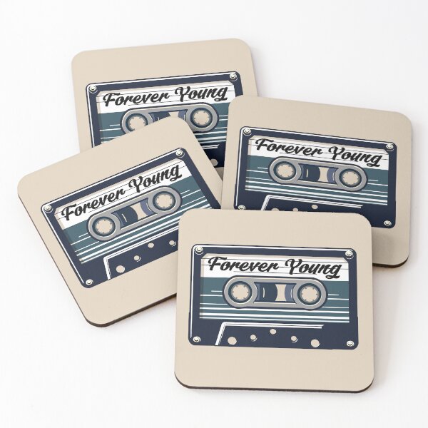 Item preview, Forever Young Cassette designed and sold by Freakture-shop.