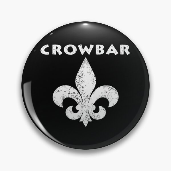 Item preview, Crowbar White Logo designed and sold by SludgeTracks.