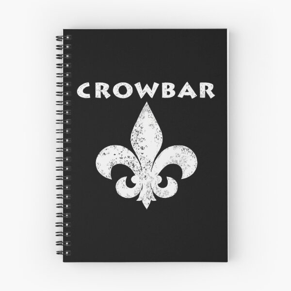 Item preview, Crowbar White Logo designed and sold by SludgeTracks.