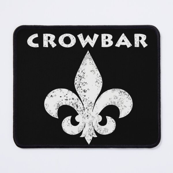 Item preview, Crowbar White Logo designed and sold by SludgeTracks.