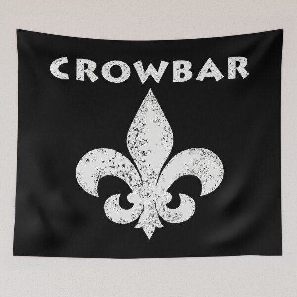 Item preview, Crowbar White Logo designed and sold by SludgeTracks.
