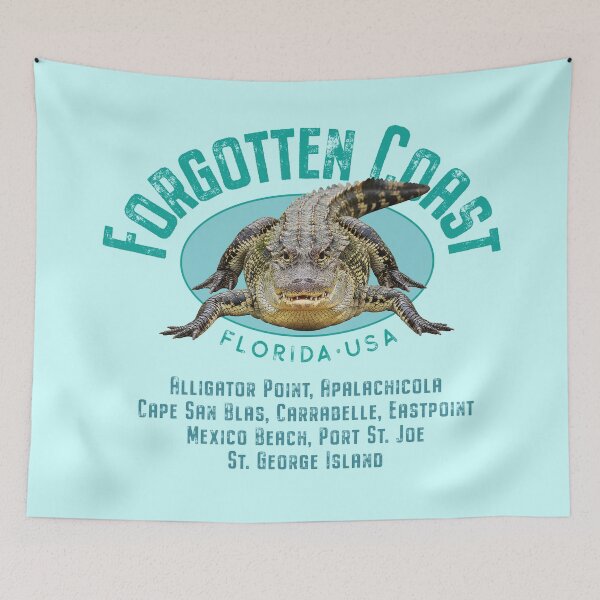 Item preview, Forgotten Coast Florida Alligator Design designed and sold by Futurebeachbum.