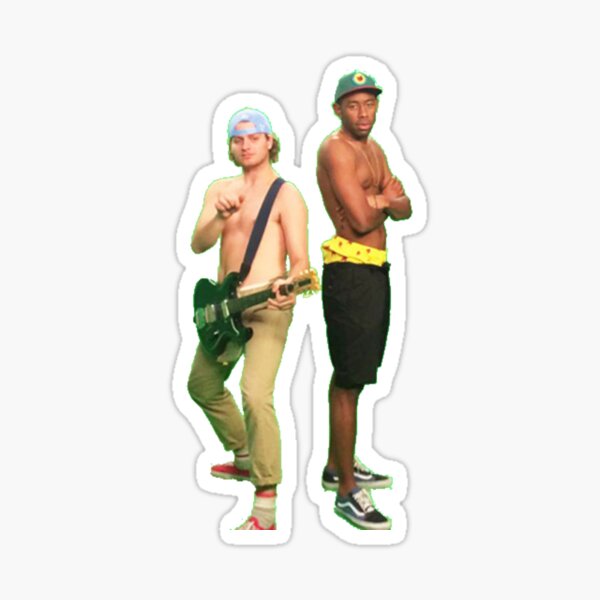 Mac Demarco and Tyler the Creator Sticker