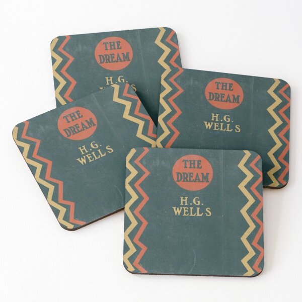 Item preview, 'The Dream' an old cover book of the novel by H.G. Wells designed and sold by Filologica.