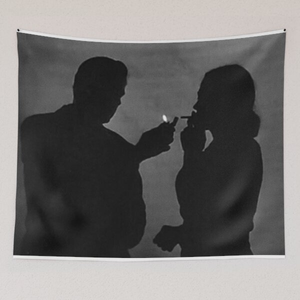 Item preview, Film Noir- Smoking Silhouettes designed and sold by TheIsaacStore.