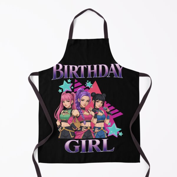 Item preview, Birthday Girl Anime Style – Cute K-Pop Girl Squad Birthday Design designed and sold by VincentMoore96.