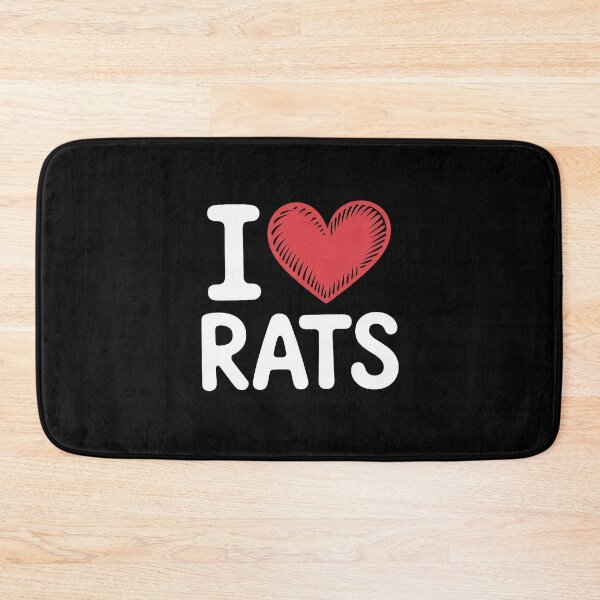 Item preview, I Love Rats,I Heart Rats designed and sold by KristieRamsey.