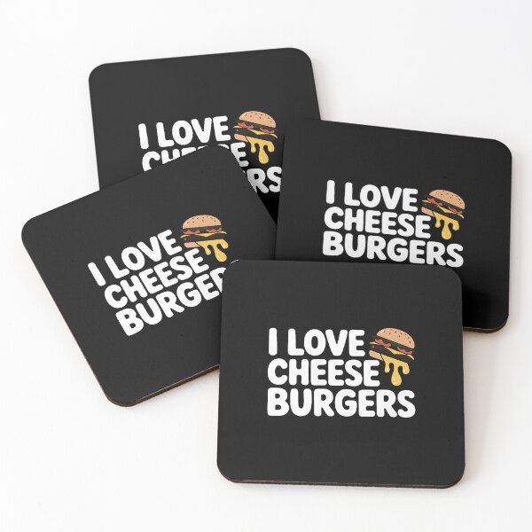 Item preview, I Love Cheese Burgers, Hamburger Women and Cheeseburger Men designed and sold by KristieRamsey.