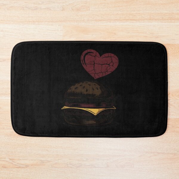 Item preview, I Love Burgers Hamburger Cheeseburger designed and sold by KristieRamsey.