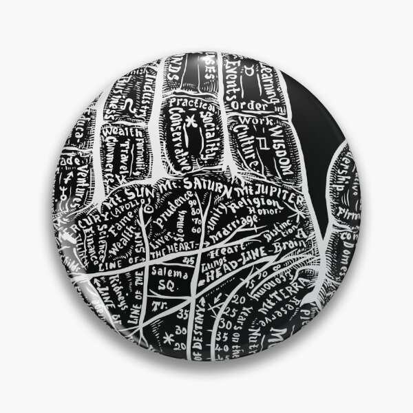 Item preview, 1860’s palm map designed and sold by TidalTattoo.