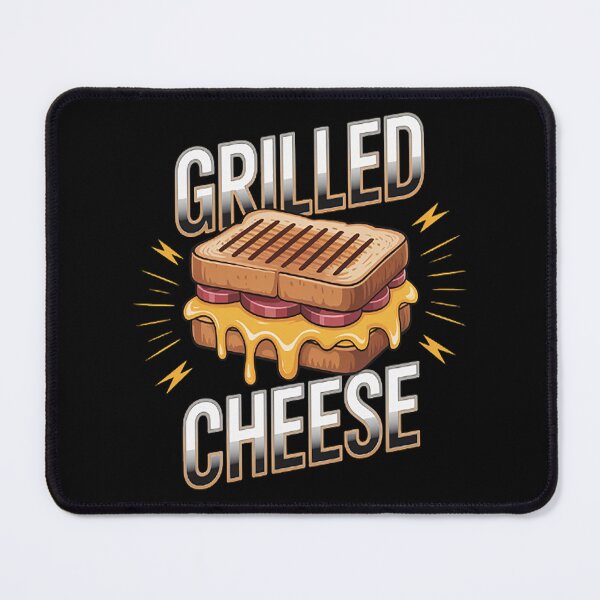 Item preview, Grilled Cheese with Lightning and Flashes Foodie designed and sold by CottonCandyPrin.