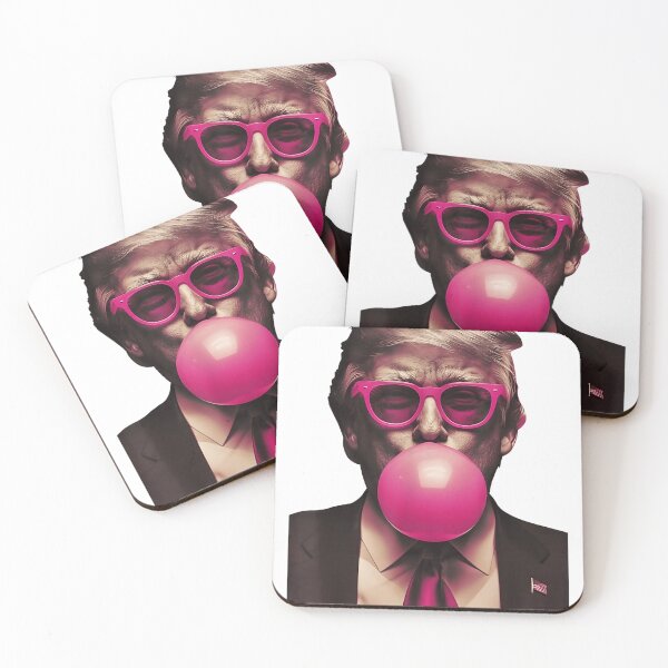 Item preview, Funny Donald Trump Pink Bubblegum Pop Art designed and sold by Hili1978.