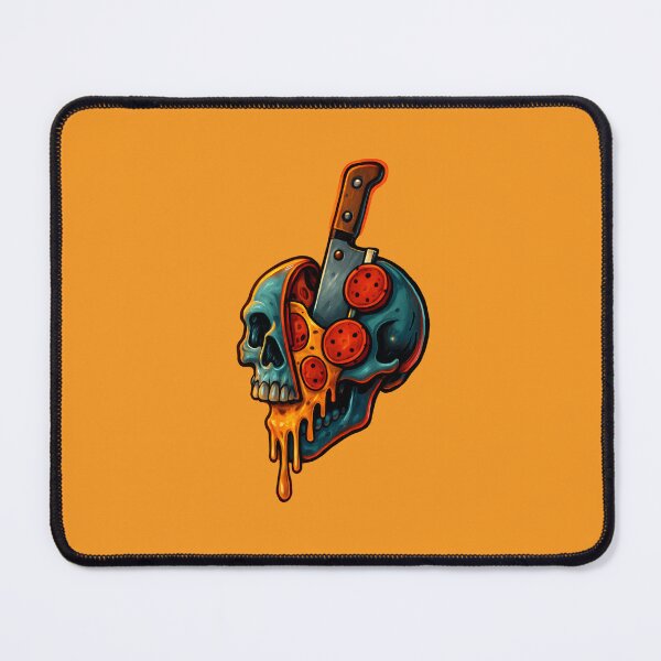 Item preview, Death Slice – Pizza Skull Cleaver Street Art Design designed and sold by LowBatteryHQ.