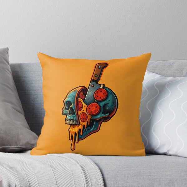 Item preview, Death Slice – Pizza Skull Cleaver Street Art Design designed and sold by LowBatteryHQ.