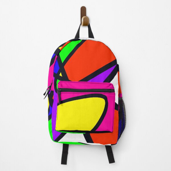 Item preview, Chromatic Collision: Bold Geometric Abstract designed and sold by Cosmic Cats Studio.
