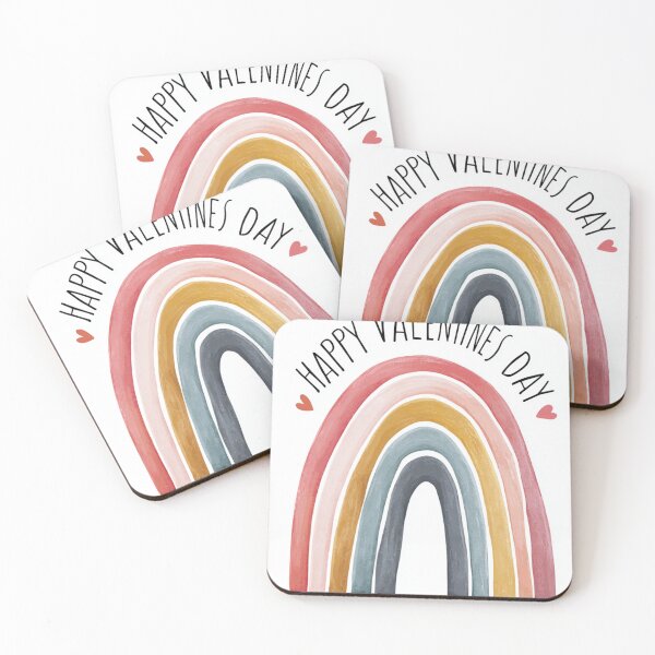 Item preview, Tarjeta de San Valentín con arcoíris designed and sold by MendaciousMina.