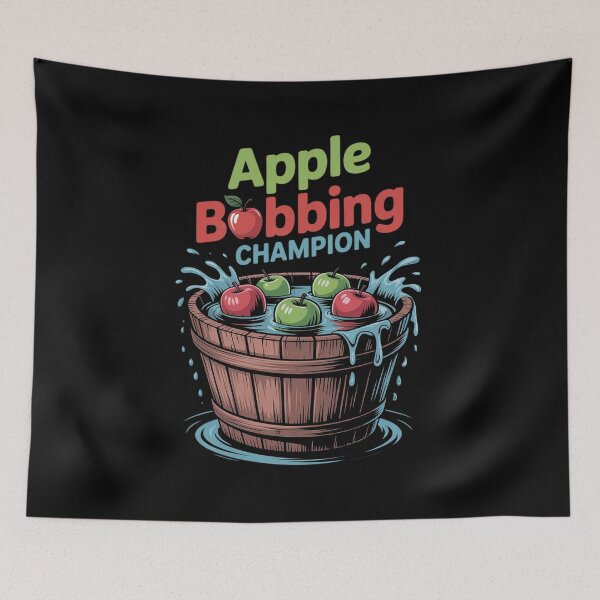 Item preview, Halloween Party Game Apple Bobbing Champion designed and sold by traceydowns.