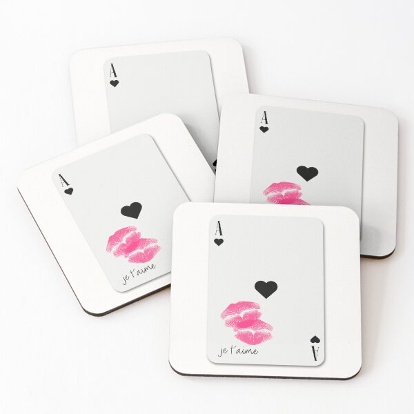 Item preview, Ace of Hearts Playing Card designed and sold by SaltedBeachPaperie.