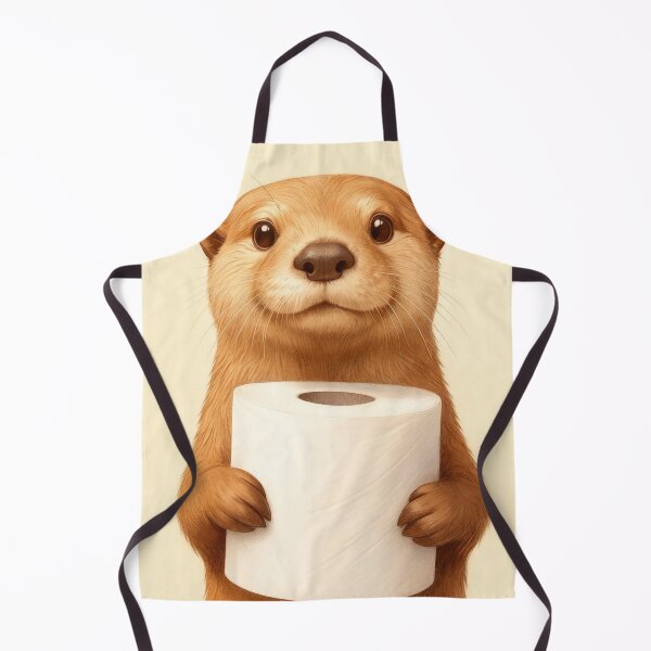 Item preview, Funny Otter Bathroom Wall Art , Whimsical Animal Poster for Playful Home Decor designed and sold by shopcanva.