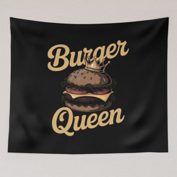 Item preview, Food Lover Burger Lovers Queen Burger Queen designed and sold by KristieRamsey.