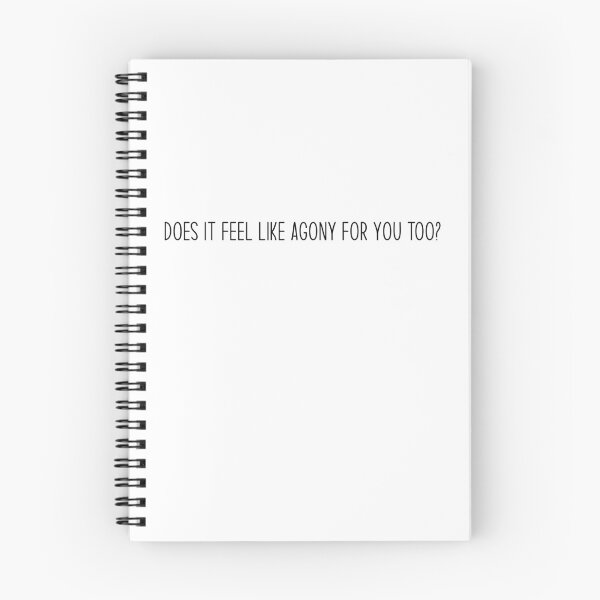 Item preview, Does it feel like agony for you too? - Heated Rivalry quote, Ilya Rozanov, Shane Hollander, Hollanov designed and sold by RosefinchArt.