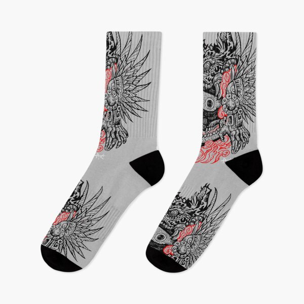 Item preview, Tezcatlipoca red smoke skull manga designed and sold by UrielCalavera.