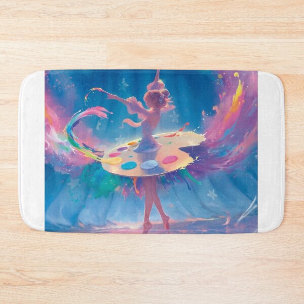Item preview, Colorful Ballerina Dancing With Paint designed and sold by Silrom.