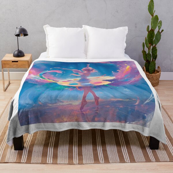 Item preview, Colorful Ballerina Dancing With Paint designed and sold by Silrom.