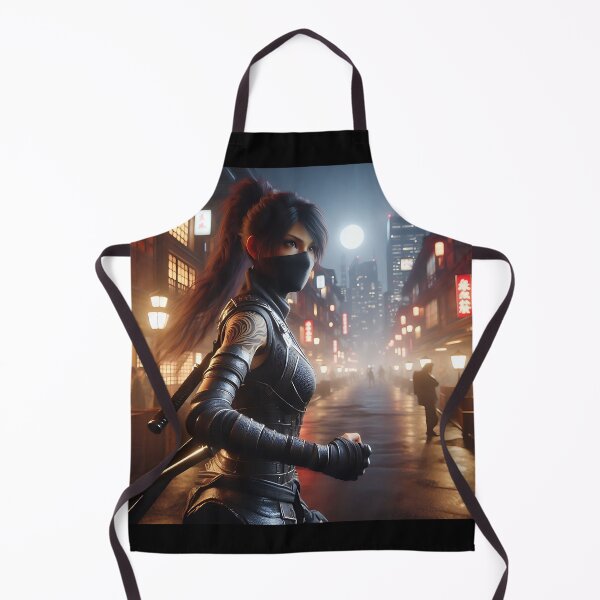 Item preview, Kunoichi Ninja Woman designed and sold by GalleryBrisArt.