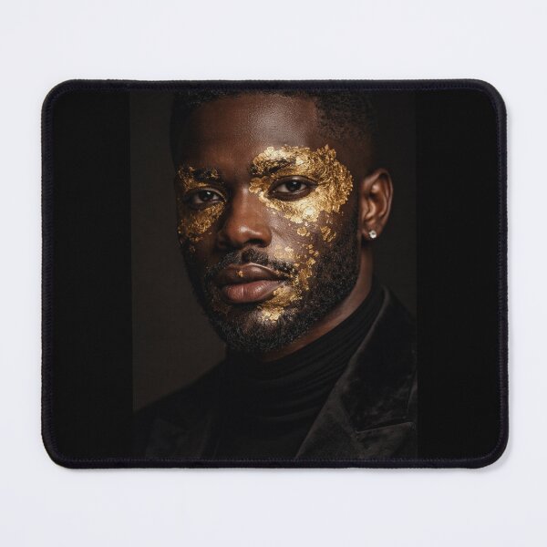 Item preview, Golden Vitiligo – Constellation Skin Portrait  designed and sold by DigitalDropArts .