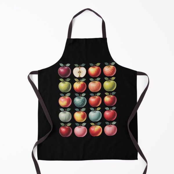 Item preview, Folk Art Apples Back to school Teacher designed and sold by traceydowns.