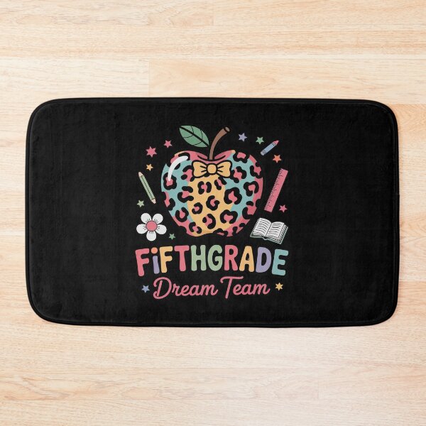 Item preview, Fifth Grade Dream Team Apple Back To School Happy First Day designed and sold by traceydowns.