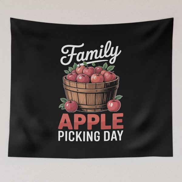 Item preview, Family Apple Picking Day designed and sold by KristieRamsey.
